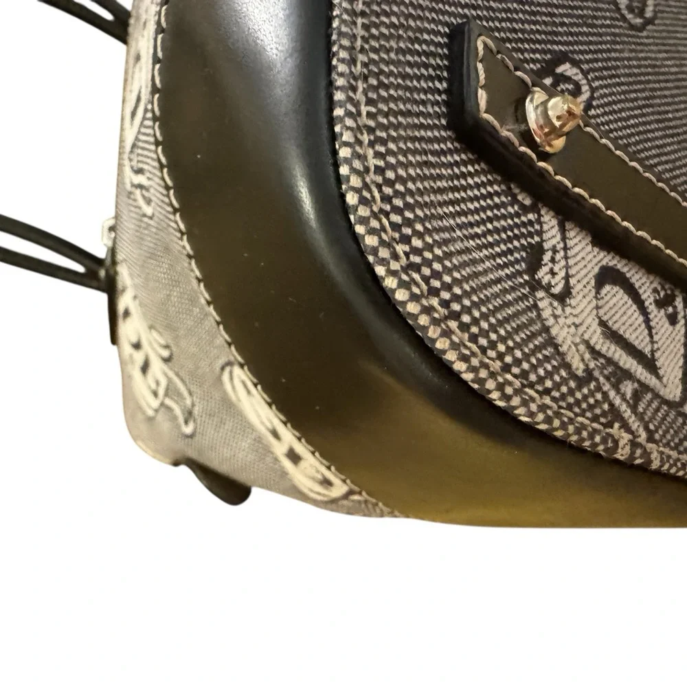 Dooney & Bourke Signature Donegal Crest Domed Satchel